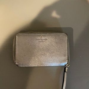 Kate Spade Silver Wallet